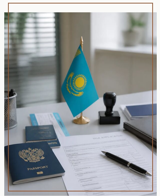 Оформление визы в Казахстан для поездки и работы в Еманжелинске